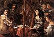 Carlo Francesco Nuvolone The Artist and his Family oil painting